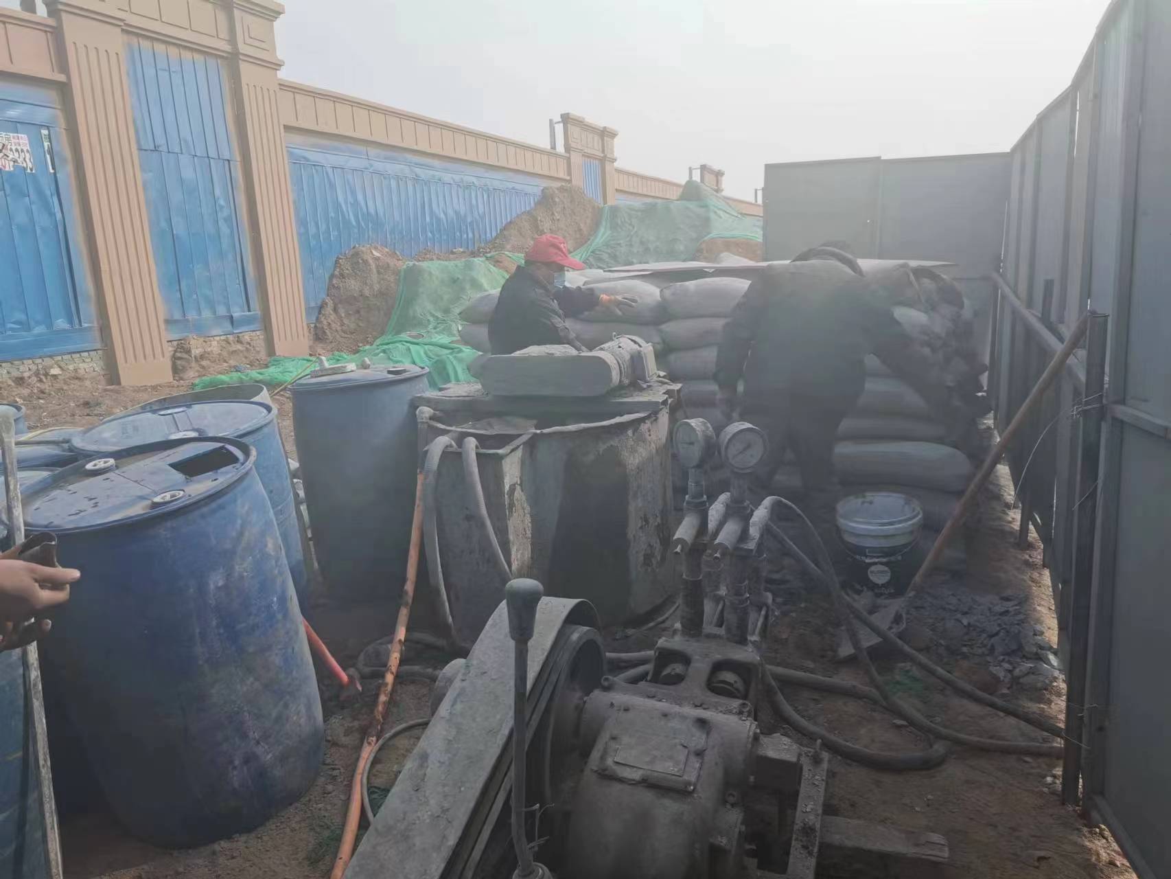 麻阳地基沉降注浆加固